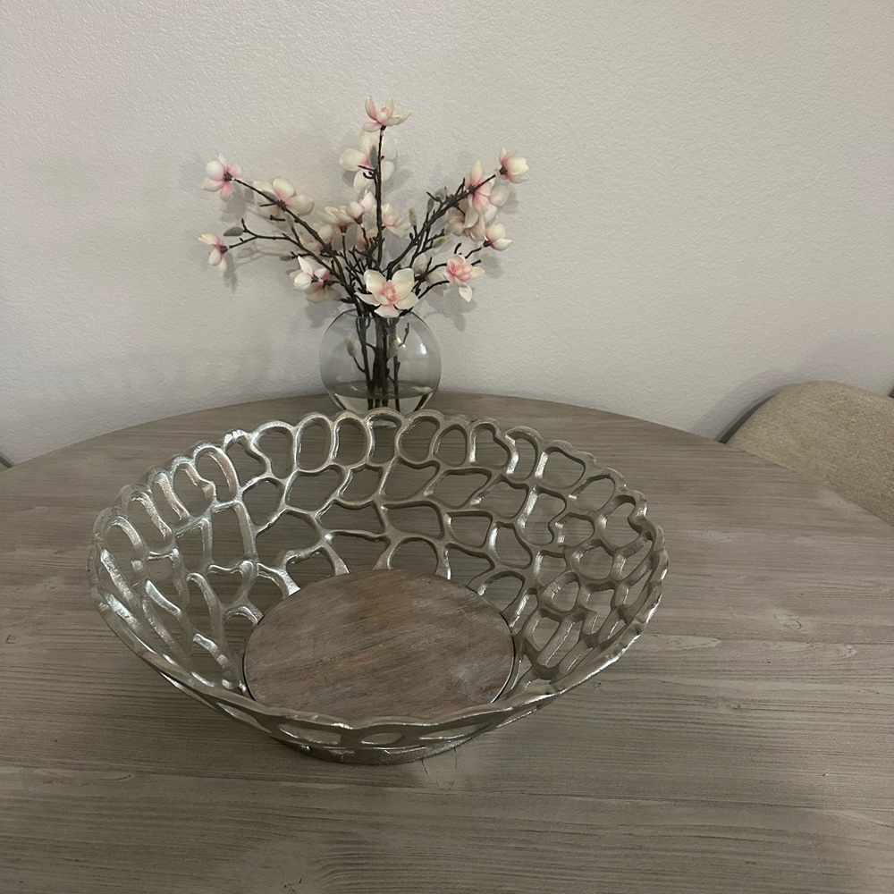 Silver Decorative Bowl